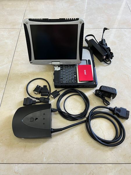Auto-Diagnosetool für Honda Him Com-Scanner für Honda HDS-Schnittstelle mit Laptop CF19 einsatzbereit