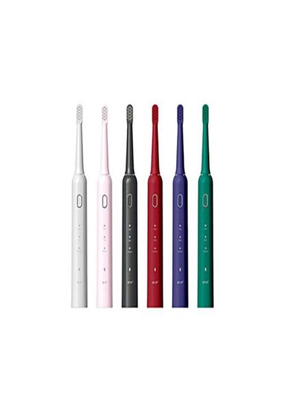 Epacket Smart Timing elektrische Zahnbürste für Studenten und Erwachsene, strahlend weiße, saubere, weiche Borsten, wiederaufladbar über USB322a6746271