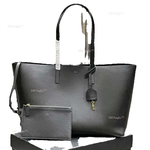2024 S Handbag Shop Дизайнерская сумка-тоут для женщин Мужская сумка-клатч для мамы Черная пляжная сумка для подгузников Сумка на плечо из коровьей кожи Кошелек Кошелек Дорожные сумки через плечо