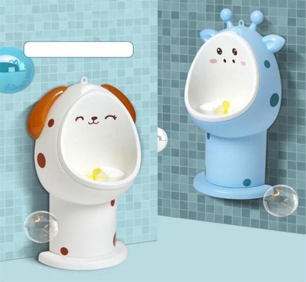 Baby Junge Töpfchen Training Toilette Training Kinder Stehen Vertikal Urinal Jungen Pee Säugling Kleinkind Wandmontierte Haken Töpfchen Toilette LJ202033901