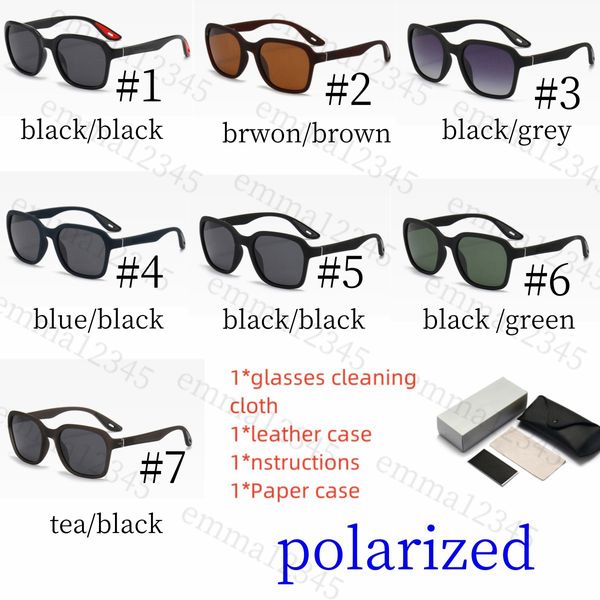 Мужские солнцезащитные очки, поляризованные, классические брендовые солнцезащитные очки класса люкс, дизайнерские очки в металлической оправе, женские солнцезащитные очки, оптовая продажа