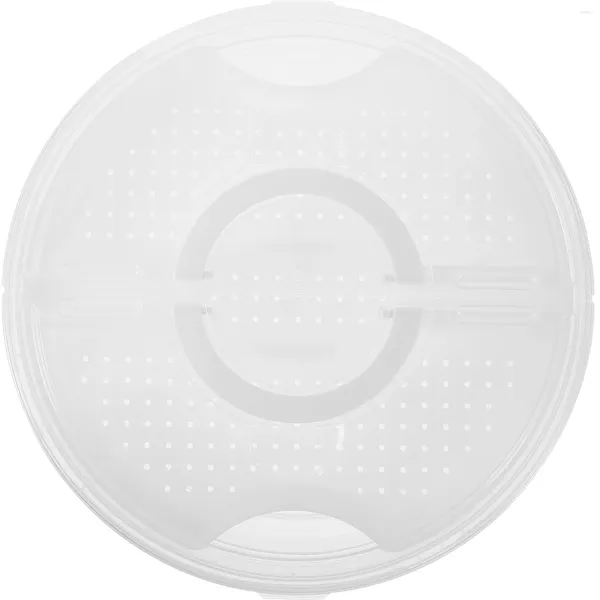 Geschirr Sets Pasties Kunststoff Runde Transparente Tragbare Pie Pizza Scheibe Aufbewahrungsbox Candy Dish Mit Deckel Träger Klar Dessert