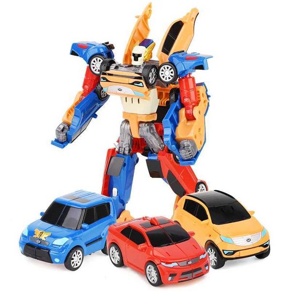 Giocattoli di trasformazione Robot 3 IN 1 Tobot Trasformazione Robot Giocattoli Corea Cartoon Brothers Anime Tobot Deformazione Auto Aereo Giocattoli per bambini Regalo 2400315