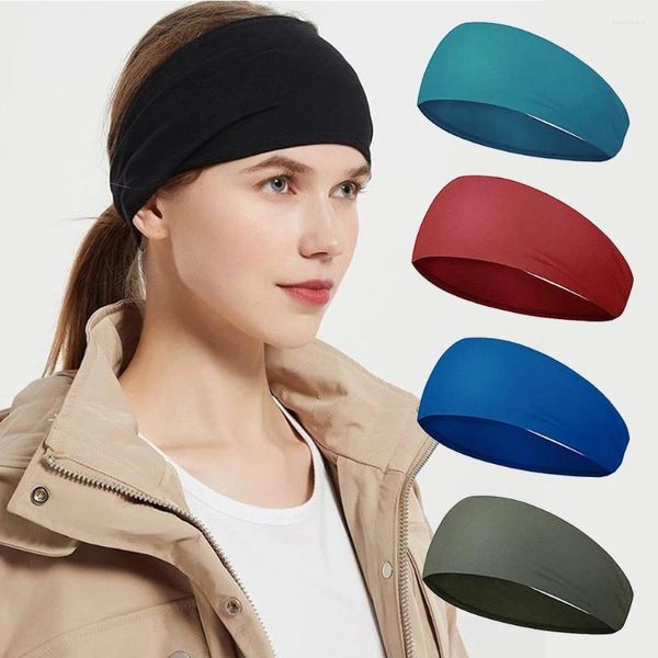 Sport Stirnband Running Fitness Sweatband Elastizität Saugle Saughöhe Schweiß Radfahren Jog Tennis Yoga Gymnastik Kopfband Haare Verband Männer Frauen Frauen