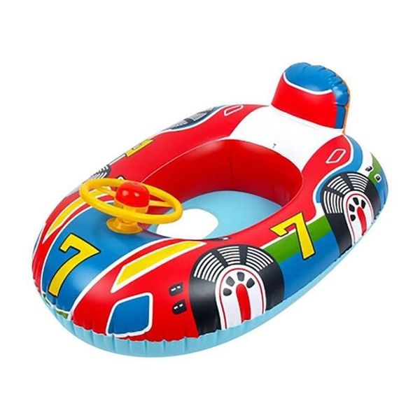 Colete salva-vidas Bóia Inflável Assento Flutuante Bebê Natação Círculo Forma de Carro Criança Criança Criança Criança Anel de Natação Acessórios Água Divertido P Dh12W