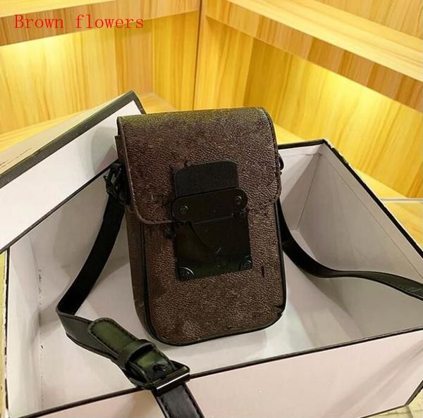 2024 Mode Luxus Damen Mini Kette Umhängetasche Größe 12 cm * 6 cm * 19 cm Designermarke Messenger klassische hochwertige mobile Herren-Handytasche Brieftasche