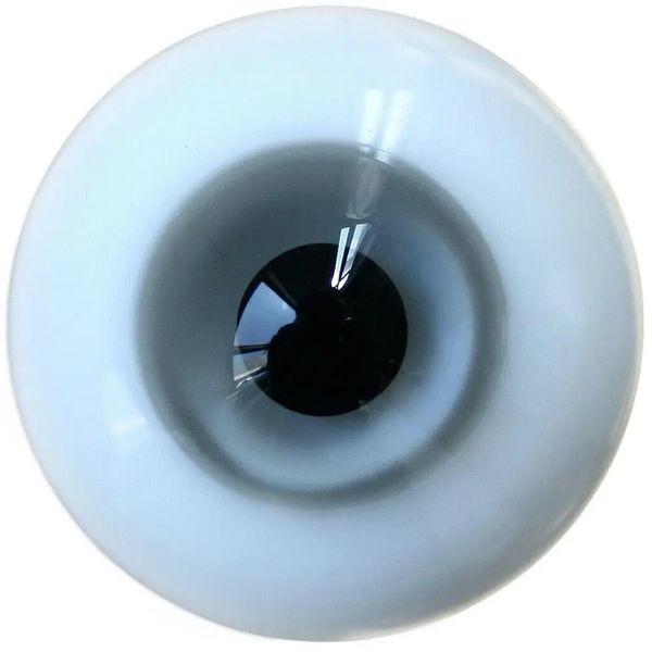 6mm 8mm 10mm 12mm 14mm 16mm 18mm 20mm 22mm 24mm olhos de vidro cinza globo ocular boneca bjd dollfie reborn fazendo artesanato 240305