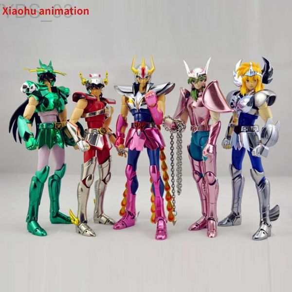 Anime Manga Grandes Brinquedos GT Saint Seiya Mito Pano EX Pegasus Dragão Shiryu Hyoga Cygnus Andromeda Shun Phoenix Ikki V1 Figura de ação em estoque YQ240315