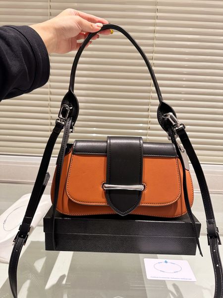 Borsa a tracolla di alta qualità Borsa a tracolla Borsa a tracolla con catena in pelle a rete Borsa a tracolla intrecciata di lusso da donna nera Cross Body moda Totes Frizione Borsa a tracolla Hobo