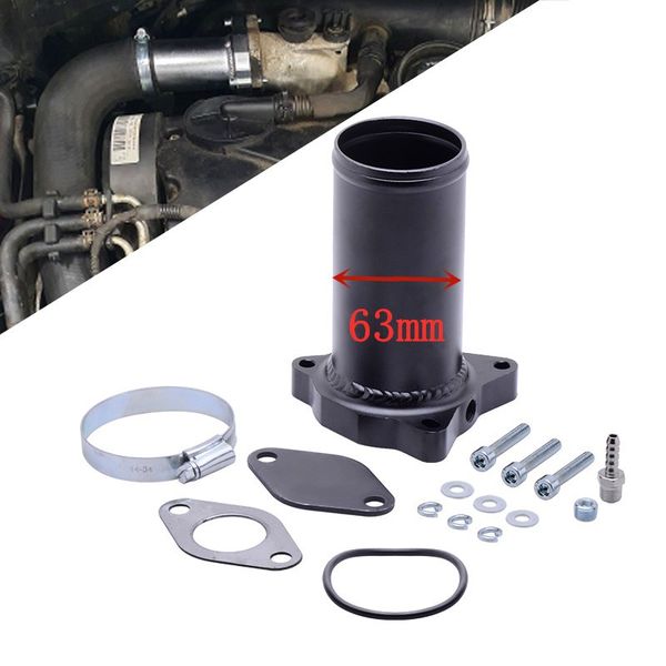 Válvula de recirculação de gases de escape, 63mm, 2.5 polegadas, kits de substituição 038131501a para vw seat audi 1.9tdi 130k 150k 160k bhp diesel