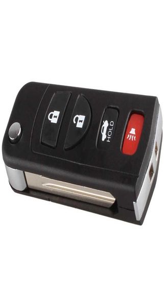 4 Bottoni Chiave A Distanza Borsette Caso di Vibrazione Pieghevole Keyless Fob Per Auto INFINITI G35 I35 350Z Nissan Sentra Altima Maxima 2002 20067335772