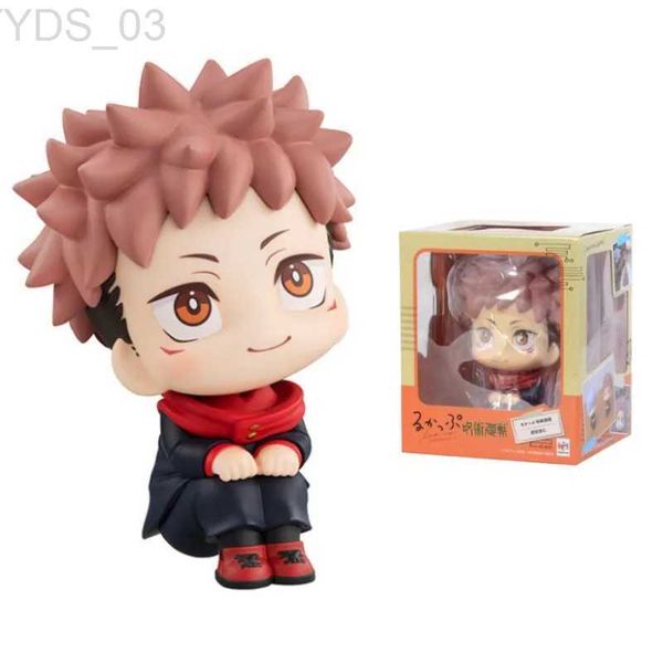 Anime Manga MegaHouse jujutsukaisen Anime Figura 10Cm Look Up Satoru Gojo Figura de ação Brinquedos para crianças Presente Modelo colecionável Ornamentos YQ240315