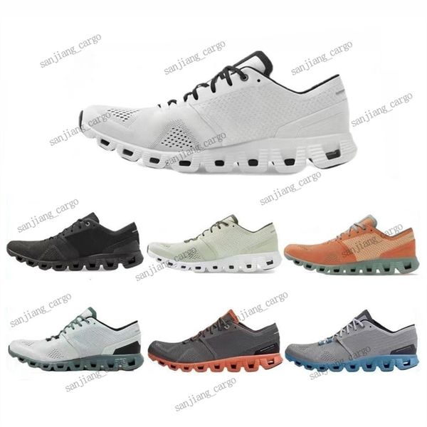 Sapatos de corrida de luxo Nuvem 5 Todo Preto Monstro Branco Nova Rosa Mens Tênis Esportivo Nuvens X5 Treinador Tênis Tênis Surfista Runner Roger Homens Mulheres Sneaker