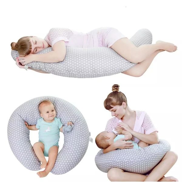 Capa lavável almofada infantil cuidados com o bebê travesseiro enfermagem nascido amamentação slipcover protetor 240313