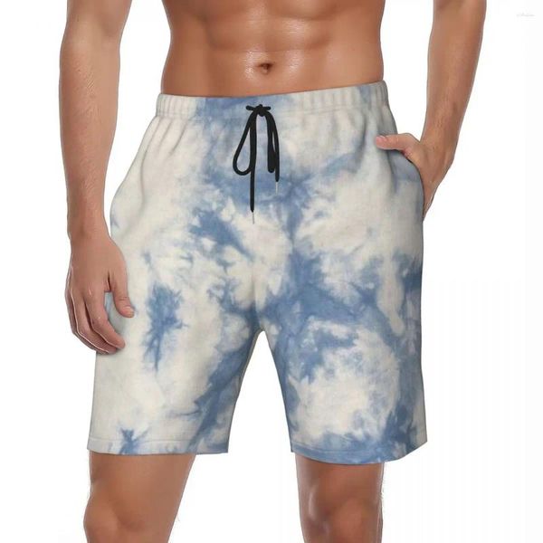 Pantaloncini da uomo blu cricke-dye board estate fantastici fantastici divertenti spiaggia di corsa maschio rapido hawaii di grandi dimensioni tronchi da bagno di grandi dimensioni