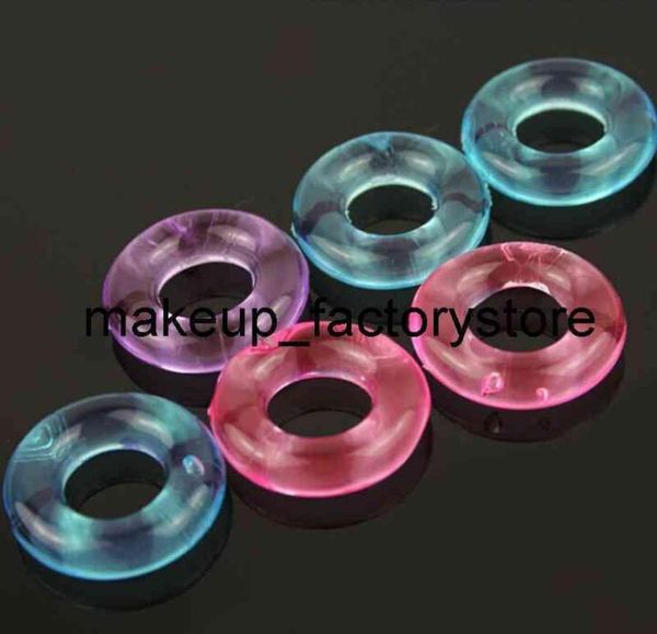 Массажные 135 шт., красочные силиконовые кольца для пениса с задержкой времени, товары для взрослых, мужские секс-игрушки, хрустальное кольцо для мужчин, случайный цвет3051423