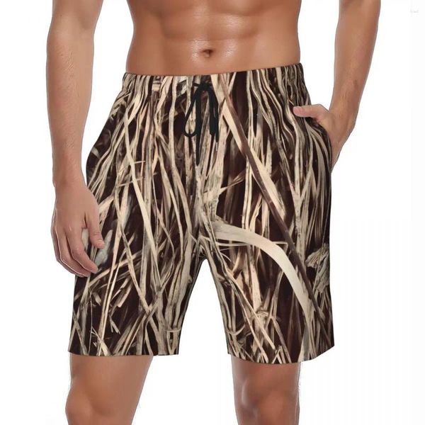 Erkek şort yaz tahtası erkekler 3d kamuflaj komik koşu serin desen plaj kısa pantolon moda nefes alabilen gövdeler büyük boyut