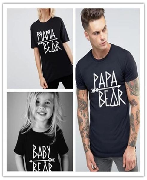 Sommer Familie passende Kleidung Look Vater Mutter Sohn Tochter Outfits Kleidung T-Shirt Baby Body Mama Papa und ich Kleidung9222305