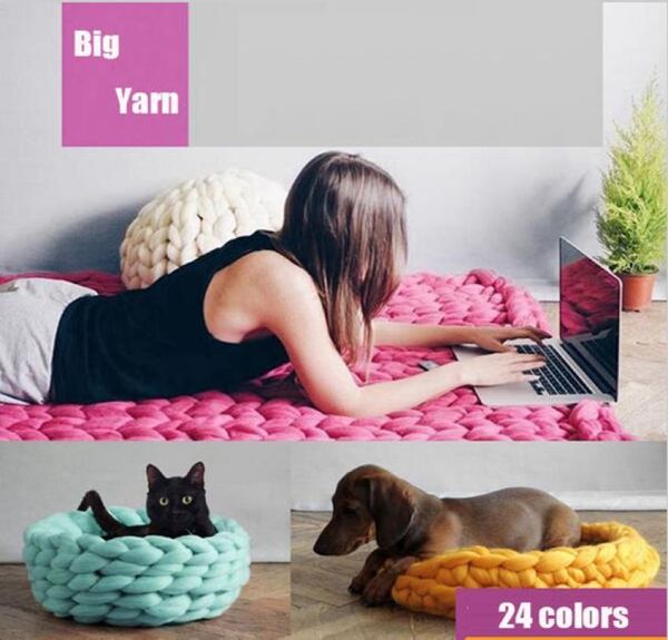 250g İzlandalı Yün İplik Moda Örgü Hatcarpet Boyalı El Örgü Tığ işi Yarn6249405