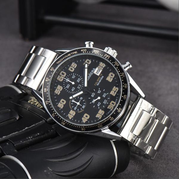 Ведущие бренды наручные часы роскошные деловые мужчины женщины смотрят классические карты Quartz Заправочные часы калибр 16 брас-часы браслет качественного движения Montre de Luxe