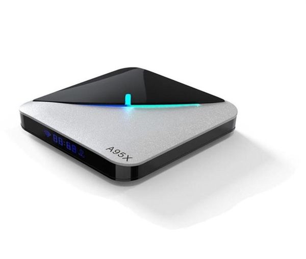 A95X F3 Air RGB Light Smart TV Box Android 90 Amlogic S905X3 4GB 64GB Dual Wifi 4K 60fps suporte Youtube Media Playera32254R22057354143