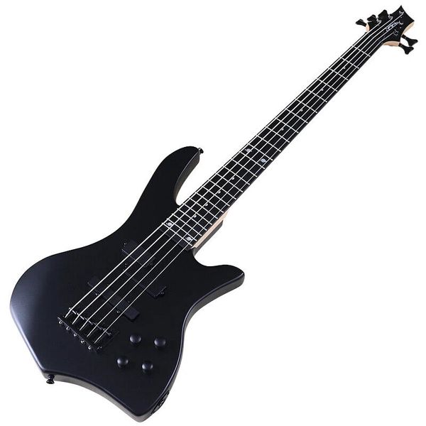 Fabrikspezifische neue 5-saitige E-Bass-Gitarre matt mit Top-Qualität