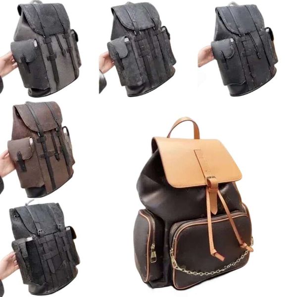 2024 Verkauft sich wie warme Semmeln 7A Hochwertige Tasche Damen Modedesigner Herren Reisen Klassisch Bedrucktes Beschichtetes Canvas Parkett Leder Satchel Rucksack