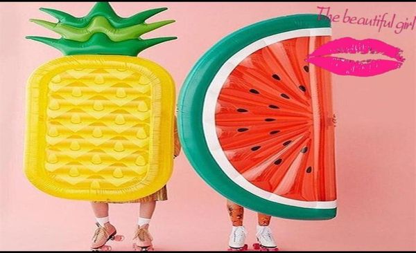 Aufblasbare Schwimmkörper, Röhren, riesige Pool-Schwimmmatratze, Wasserspielzeug, Wassermelone, Ananas, Kaktus, Strand, Schwimmring, Obst, Schwimmkörper, Luft 2795019