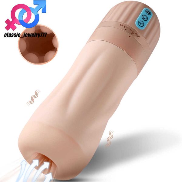 Xise masturbador masculino automático, copo de rotação telescópica, equipamento vaginal, brinquedos sexuais para homens, bom para adultos, masturbador de pistão, 1 peça