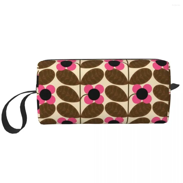 Kosmetiktaschen Custom Home Orla Kiely Reisetasche Damen Make-up Toilettenartikel Organizer Damen Beauty Aufbewahrung Dopp Kit Case Box Geschenke