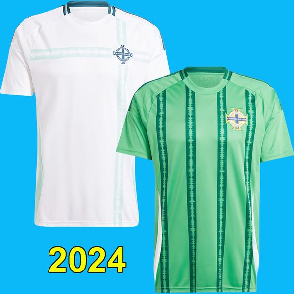 2024 Irlanda do Norte Futebol Jerseys National Team 24 25 Irlanda do Norte Camisas de Futebol Homens Crianças Kits