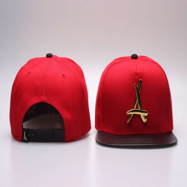 Yeni Tha Mezunlar Altın A Hats Snapback Caps Mens Snapback Cap Basketball Hat Beyzbol Kapakları Kemik Snapbacks Hip Hop Şapkaları BA216J