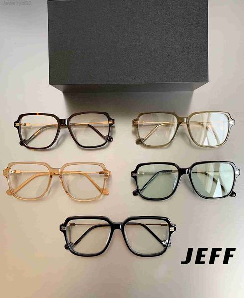 Солнцезащитные очки GENTLE MONSTER JEFF, корейский брендовый дизайн, GM, женские и мужские очки по рецепту, защита UV400 2312207K4K