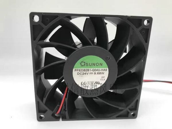 Spedizione gratuita standard di costruzione originale PF92382B1-Q04U-HA9 Ventola di dissipazione del calore DC24V 9.68W 92 * 38MM