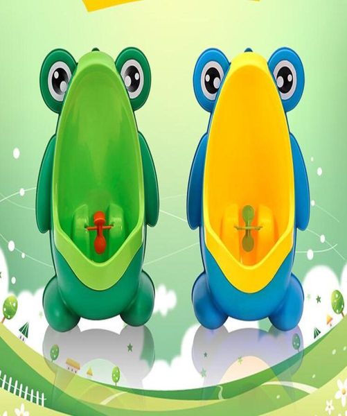 Kinder PP Frosch Kinder Stehen Vertikales Urinal Wandmontiertes Urintöpfchen Nut Kinder Baby Jungen Urinal Neue Förderung Wandmontierter Zug1262262