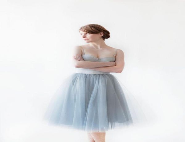 Gonne di tulle di lunghezza del ginocchio delle donne di lusso ma economiche danza tutu gonfio gonne tutù su misura per abiti da sposa moda Gilrs6047895