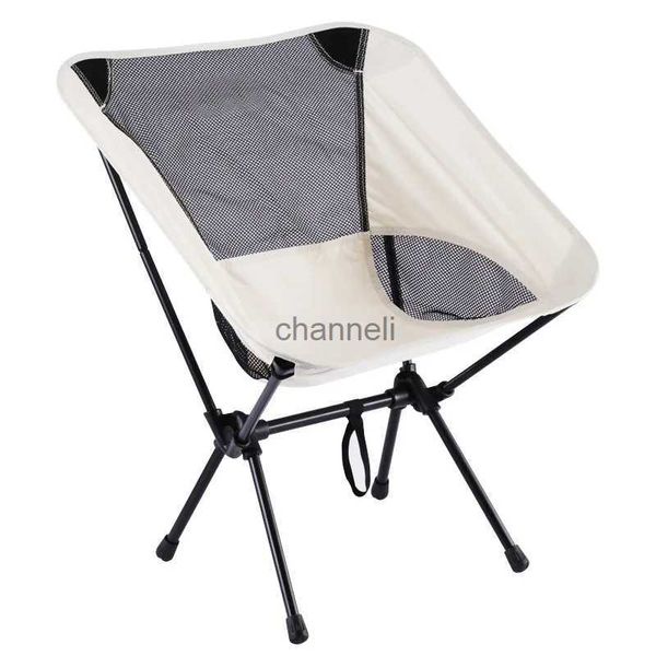 Camp Furniture Outdoor-Klapptische und Stühle Space Chair Tragbarer Mondstuhl Großhandel Camping Klappstuhl Camping Angeln Strandstuhl YQ240315