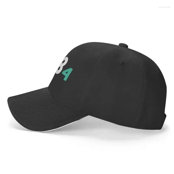 Unisex Mann Frauen Caps Ball Retro im Jahr 1984 Baseball Mütze Männer Frauen 38 Jahre altes Geburtsjahr Geschenk Dad Hut Outdoor Unisex 2024 Einstellbar D.