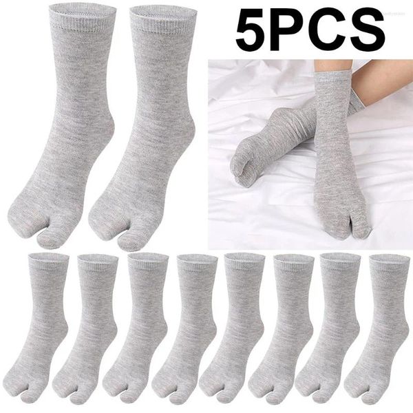 Herrensocken, 1–5 Stück, Damen/Herren, Unisex, Sandale, Flip-Flop, geteilt, zwei Zehen, Socke, japanischer Kimono, Finger, Deodorant, atmungsaktiv, lang