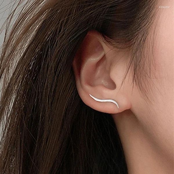 Ohrstecker Mode Bohemian Ohr Kletterer Ohrringe Piercing Manschette Crawler Geometrische Linie Für Frauen Einfache Party Schmuck