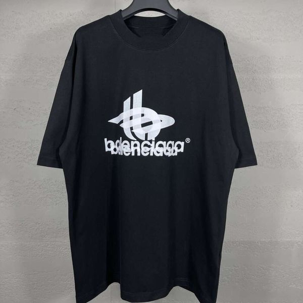 Designer Balanciaga T-Shirt Slide Hoodie Light Up Balenciages hohe Qualität Richtige Version Richtige Version Hohe Qualität b 24ss New Fantasy b Shadow Double Classic Pa