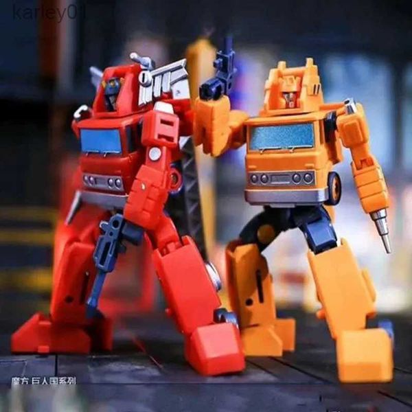 Giocattoli di trasformazione Robot Magic Square Trasformazione MS-TOYS MS-B01A MS-B02A Grapple Inferno Action Figure Robot Toys yq240315