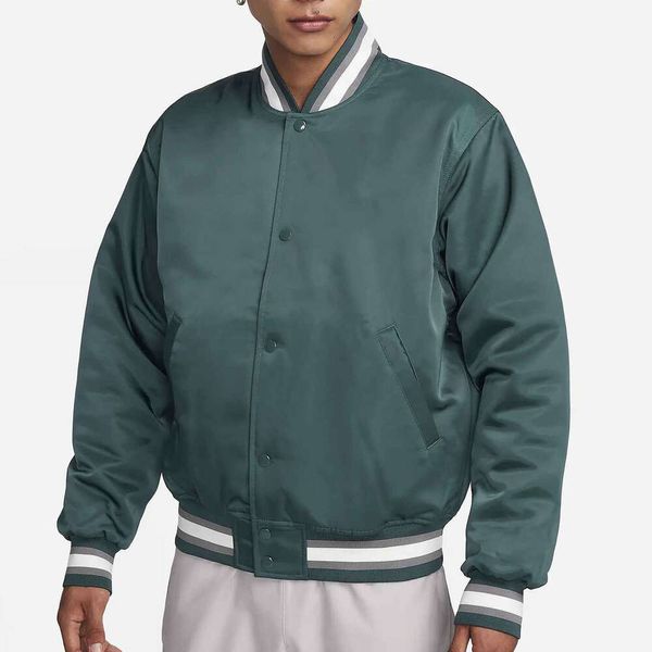 Последние оптовые атласные бейсбольные куртки по низкой цене Лучшее качество для мужчин и женщин полиэстеровые вышитые атласные бейсбольные куртки-бомберы 55