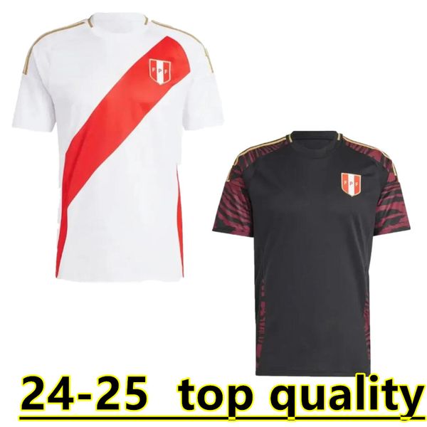 Copa Americ 2024 2025 Peru camisas de futebol 24 25 casa fora Seleccion Peruana Cuevas PINEAU CARTAGENA camisa de futebol 888888