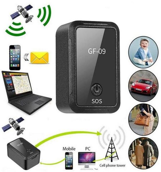 GF09 Мини GPS-трекер, приложение с дистанционным управлением, противоугонное устройство, GSM GPRS-локатор, магнитная запись голоса, дистанционный пикап, GPS-трекер2836067580