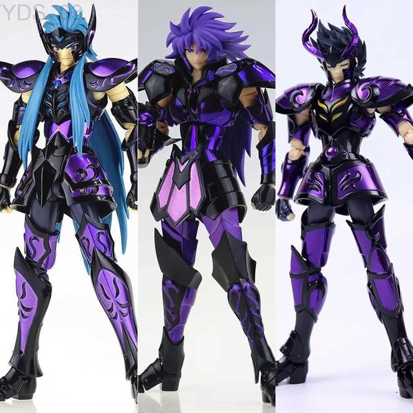 Anime Manga CS Modelo Saint Seiya Pano Mito Espectros Ouro Saint EX Gemini Saga / Camus / Shura Metal Armor Action Figure Toy Modelo YQ240315