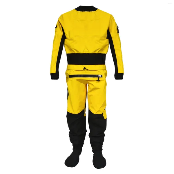 Costume da bagno da donna Kayak Muta stagna da uomo Muta stagna Guarnizioni in lattice con polsini in neoprene Push Through Una tenuta ermetica