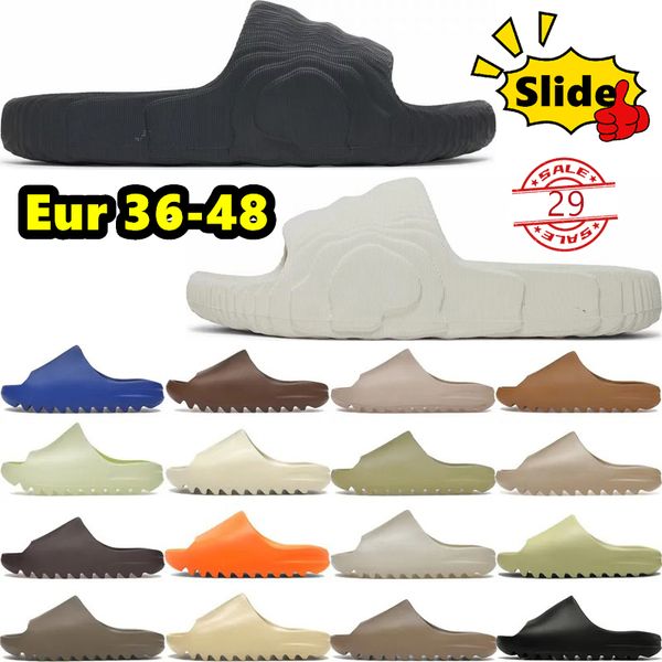 Pantofole firmate Uomo Donna slider Vermiglio Minerale Blu Onice Sandali puri Pantofola Ocra Resina ossea Desert runr slides scarpa adilette 22 Taglia 36-48