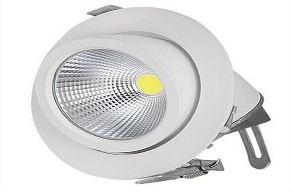 Lampada da incasso a LED incorporata Super COB LED 15W 25W 35W regolabile in fabbrica Lampada da negozio COB rotonda 85265V Faretto da incasso a LED6553514