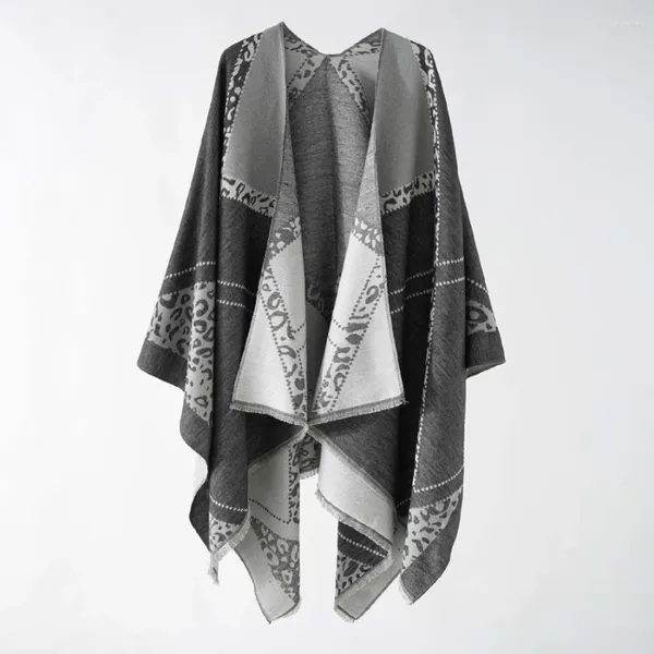 Lenços moda leopardo linha grande capa mulheres masculino primavera outono viagem lazer envolve inverno manto xale